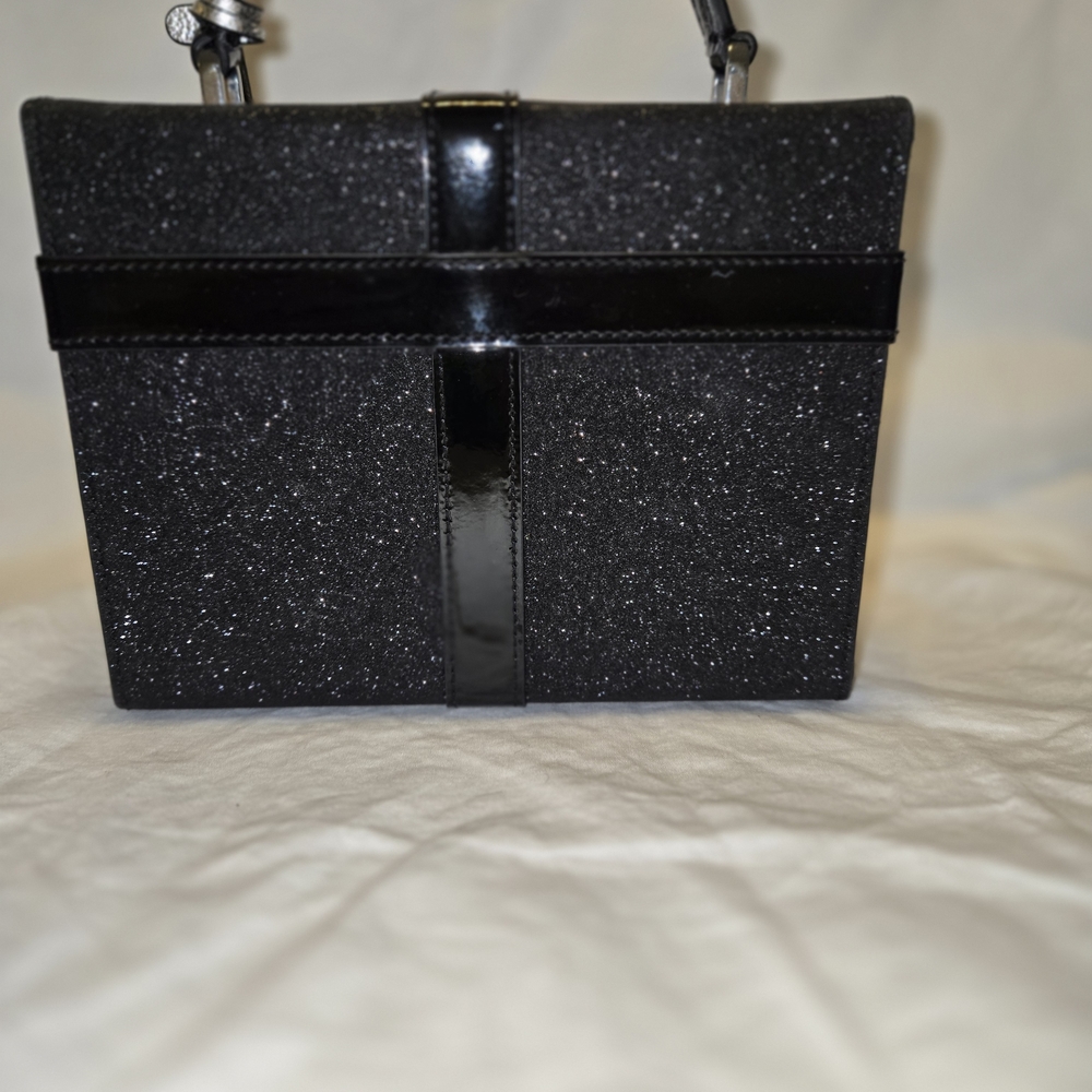 Kate Spade Black Glitter Handbag - Picture 3 of 10